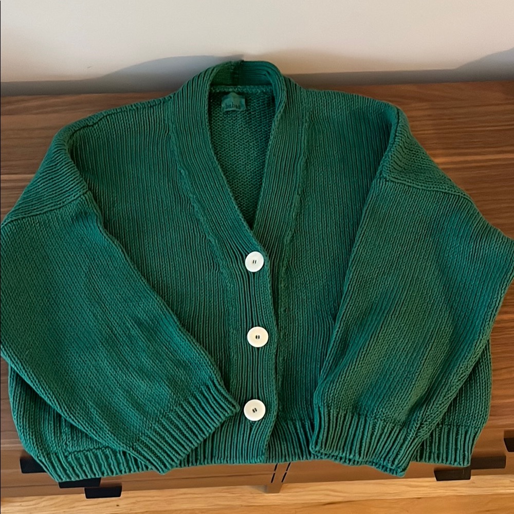 Babaa cardigan no22 - tree fern